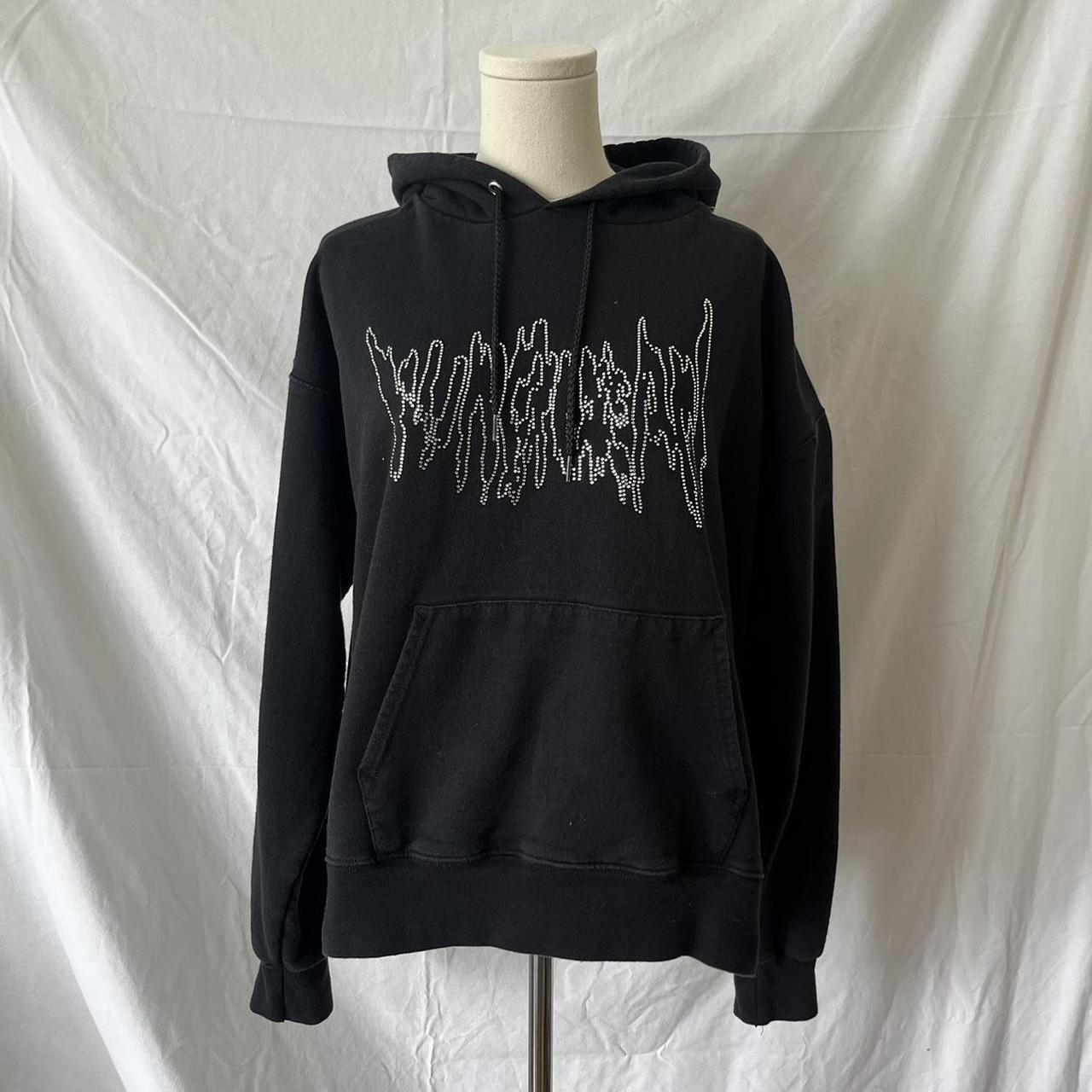 Yung lean hoodie worn once size medium, fits a... - Depop