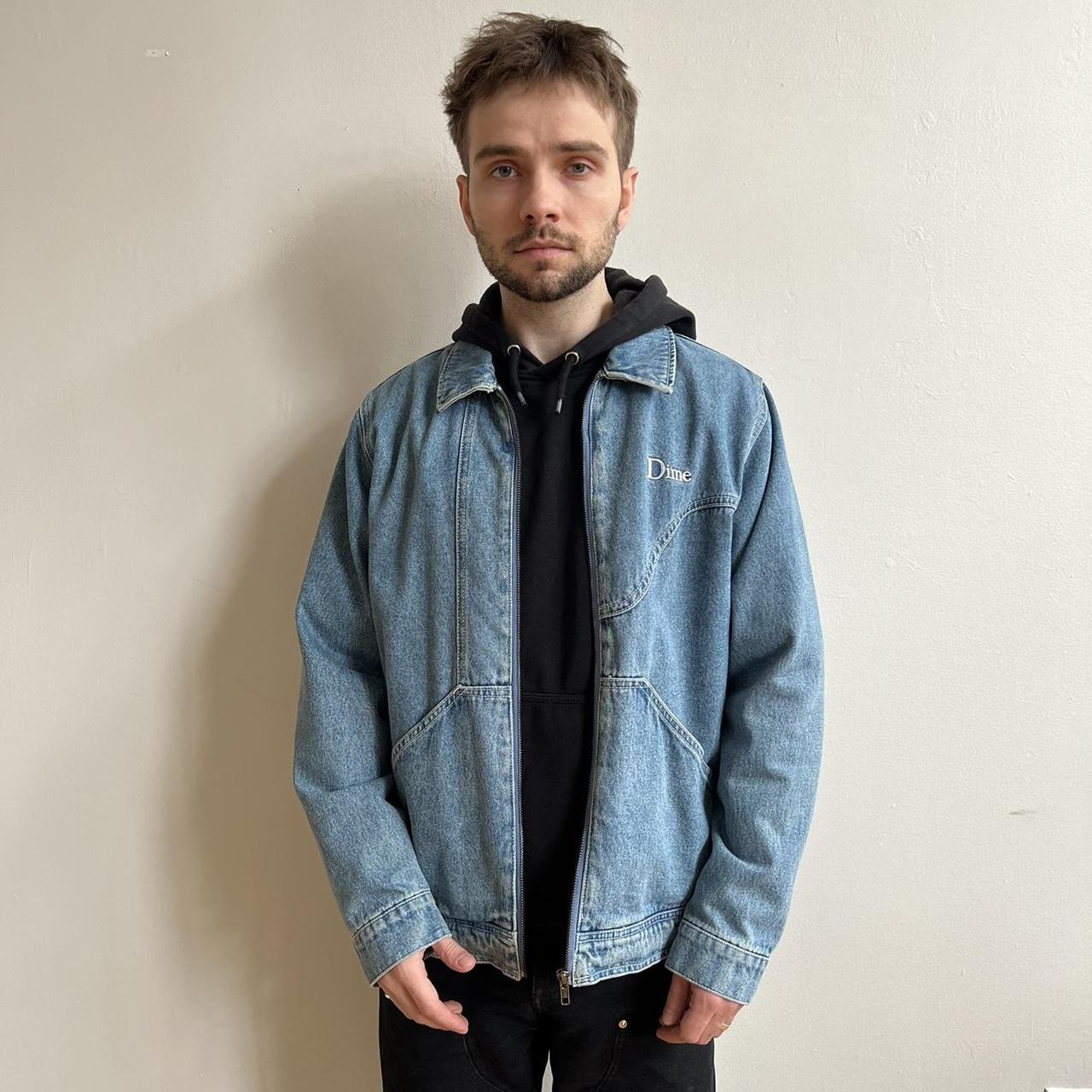 Dime MTL Denim Chore Jacket - Depop