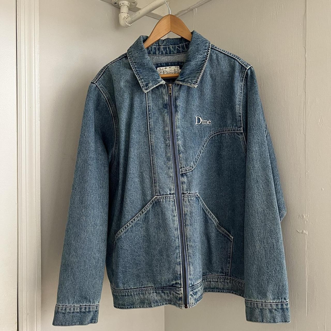 Dime MTL Denim Chore Jacket - Depop