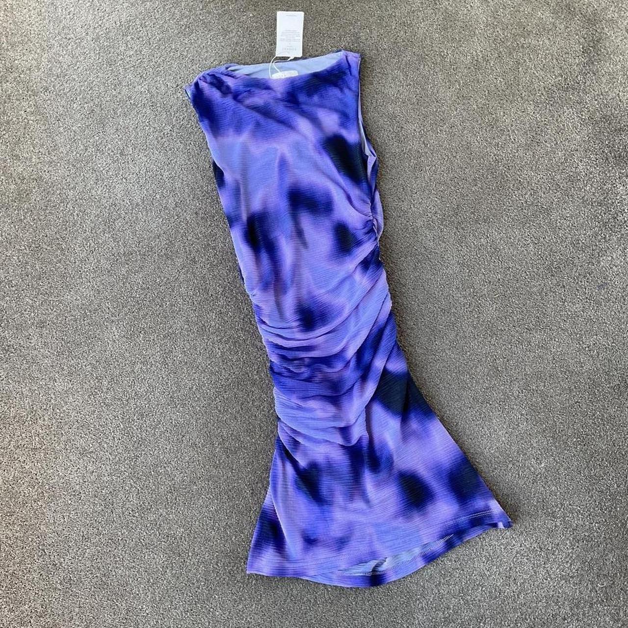 PURPLE KOOKAI BODYCON MINI DRESS Brand; Kookai Depop