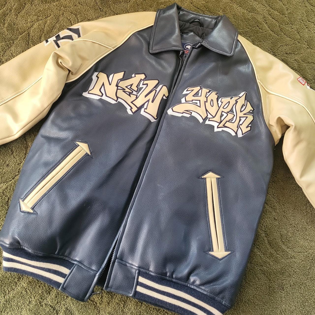 Early 90's Brooklyn Royal Giants Letterman - Depop