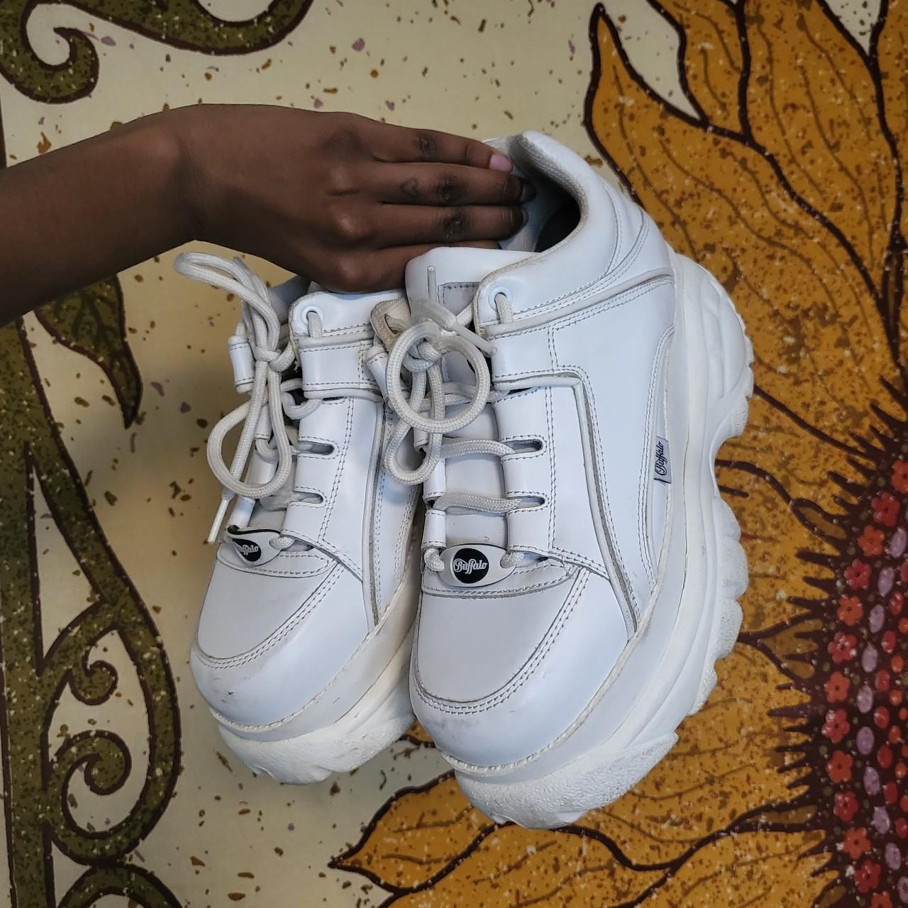 Buffalo London Women's White Trainers