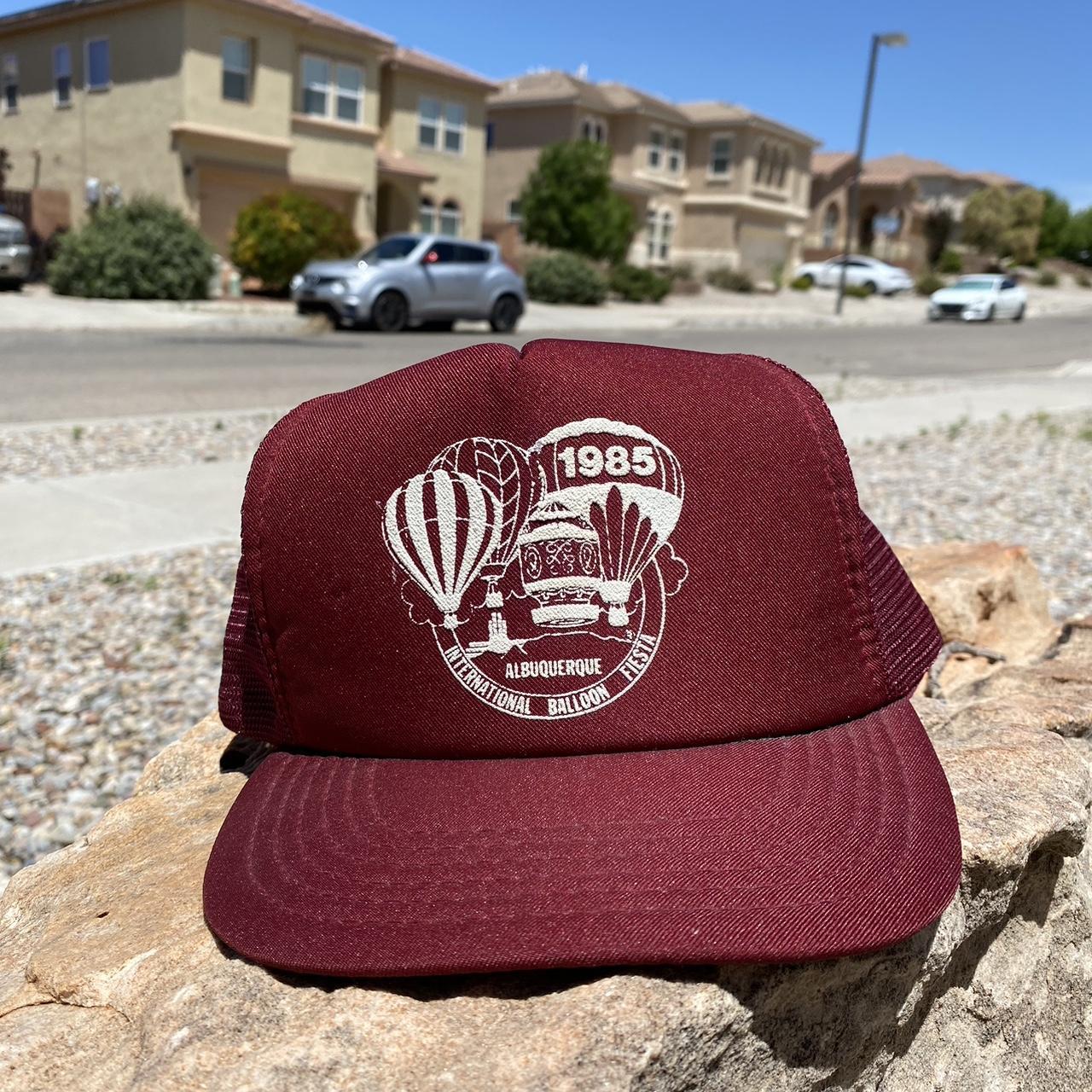 Vintage Men's Caps - Burgundy