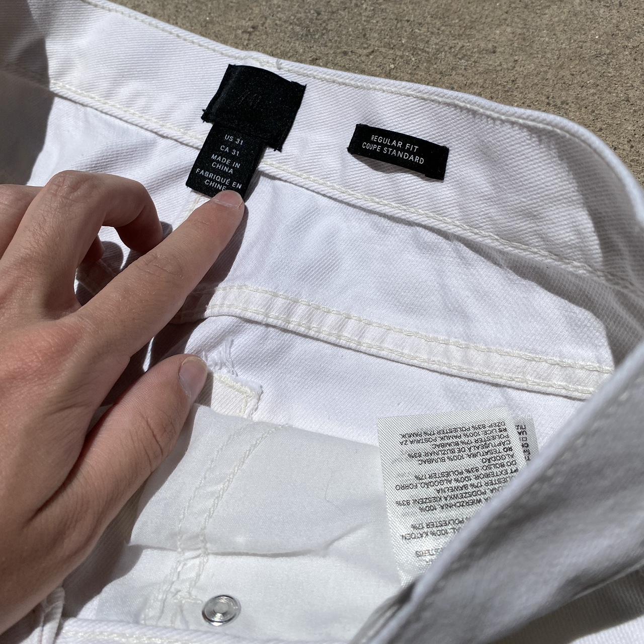 White H&M denim jeans 🤍 • size 31x30 🧟‍♂️ • In... Depop