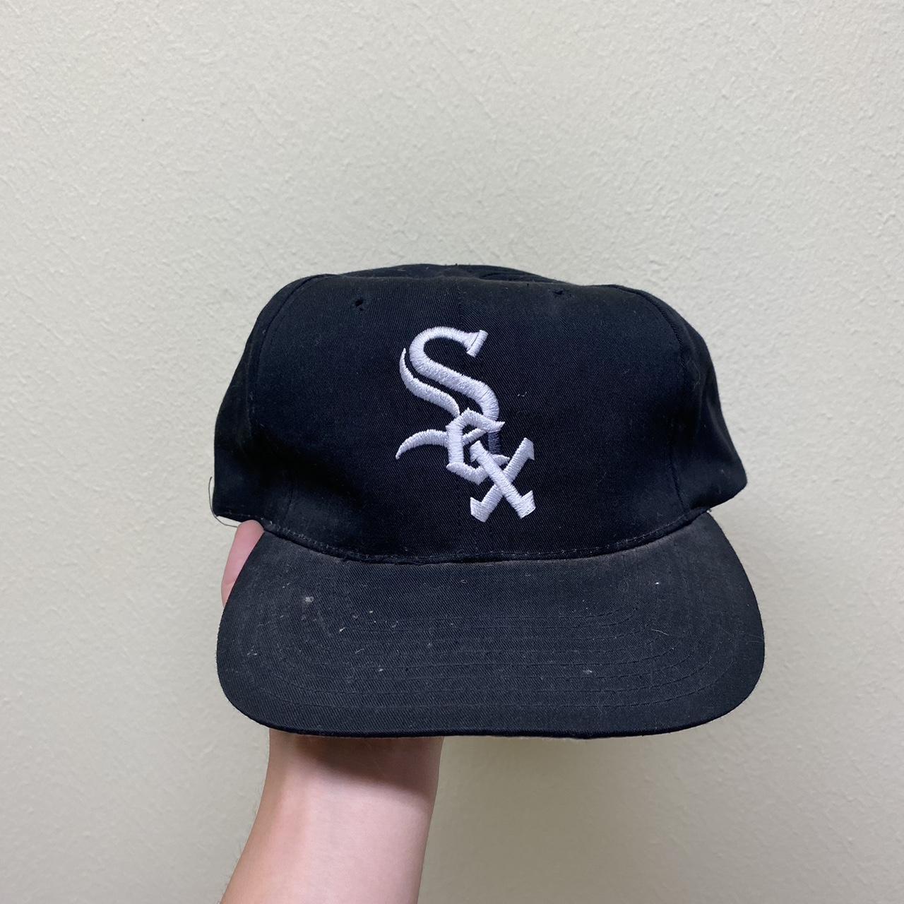 Vintage 90’s Genuine Merchandise Chicago White Sox MLB Snapback Hat Black