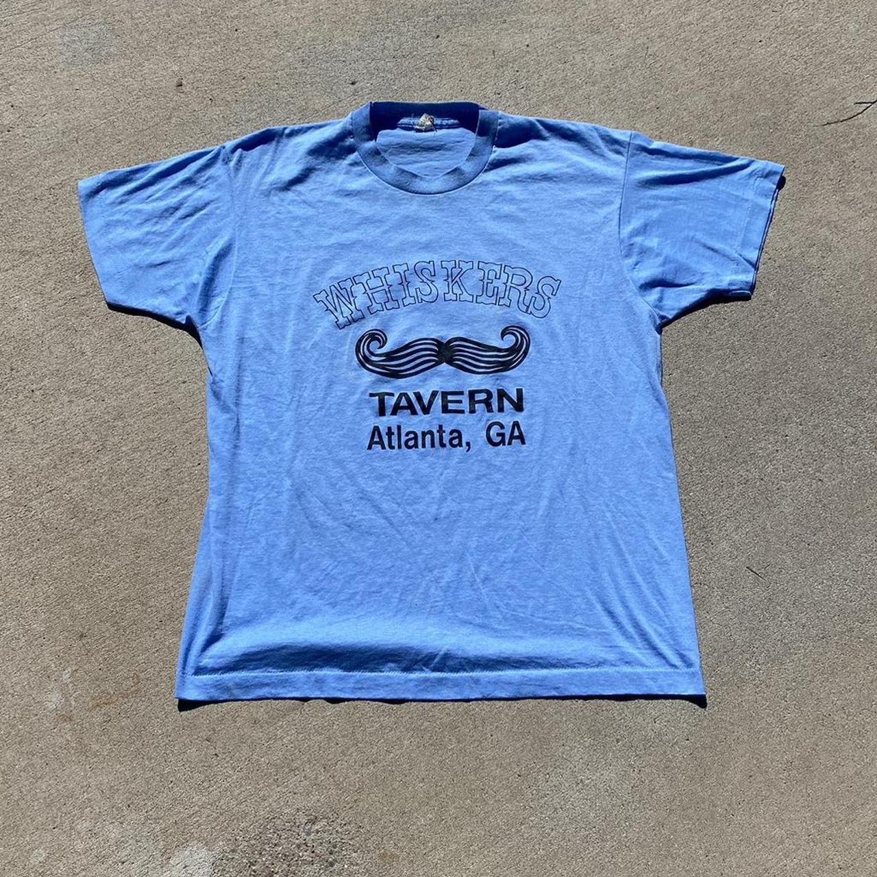 80s Whiskers Tavern Atlanta single stitch... Depop