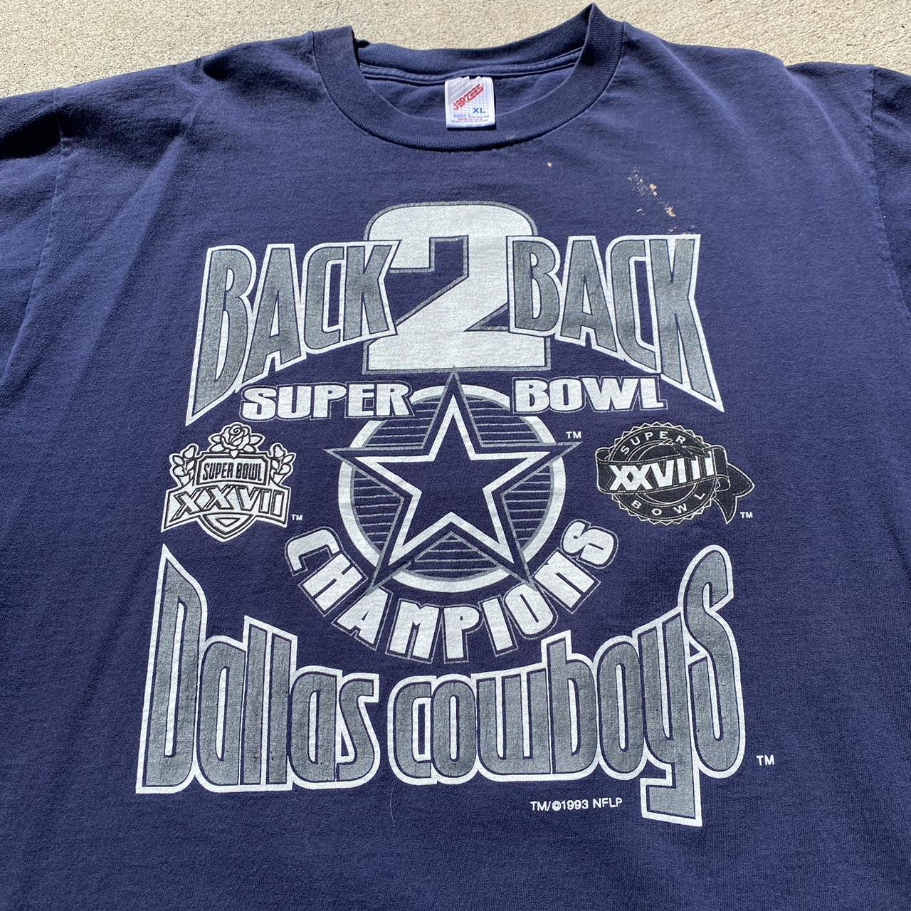 1993 Super Bowl xxvii sweatshirt Dallas cowboys - Depop