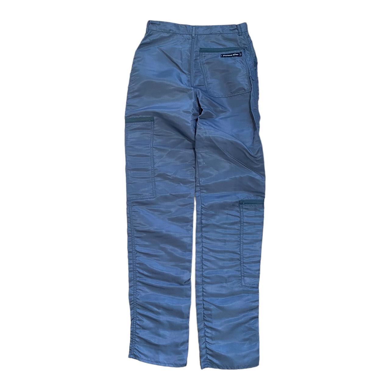 80s Panno D'or grey vintage parachute pants 🪂 • - Depop