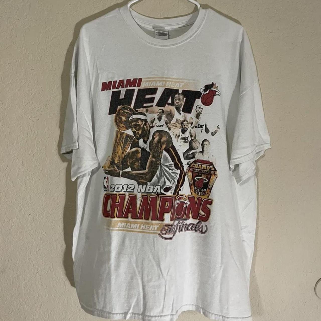 Vintage NBA Championship Miami Heat T Shirt 2XL