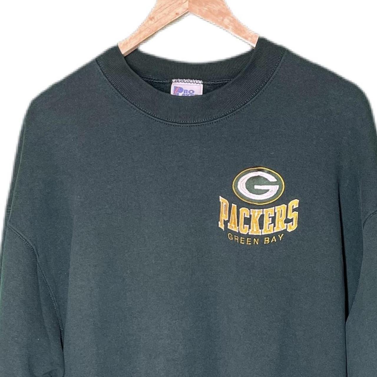 Vintage Green Bay Packers Sweatshirt Mens L NFL Football 90s