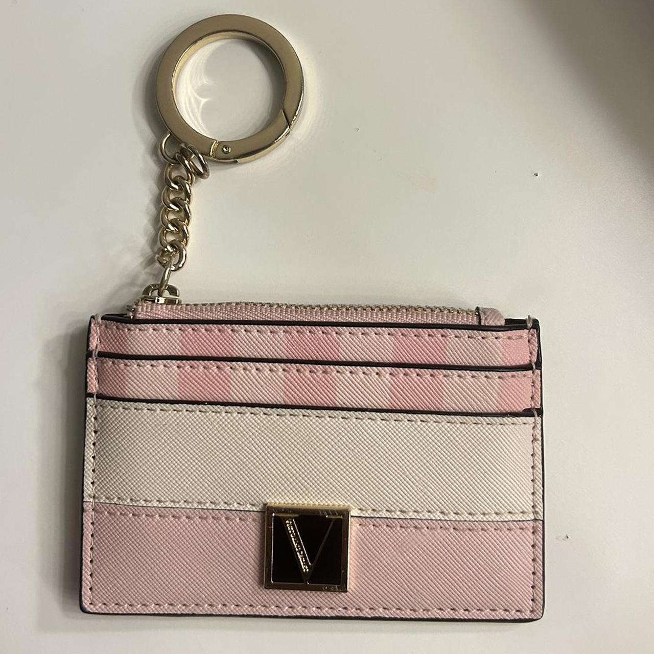 victoria’s secret card holder keychain - Depop