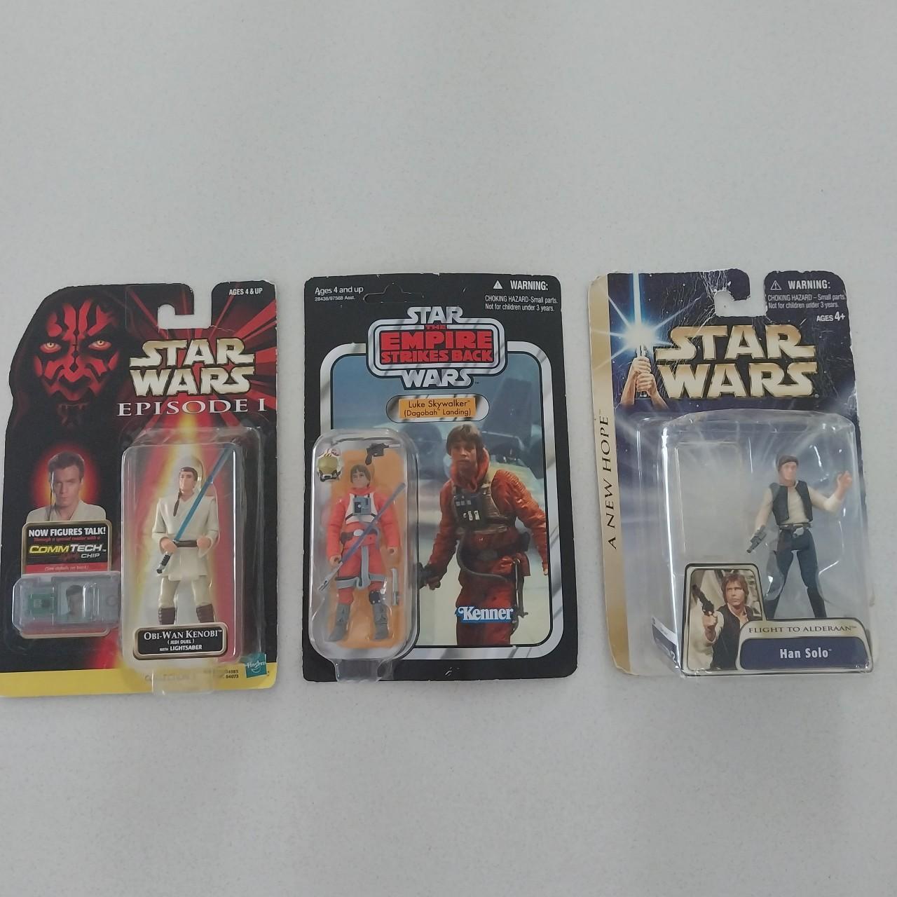 STAR WARS ACTION FIGURES IN ORIGINAL PACKAGING -... - Depop