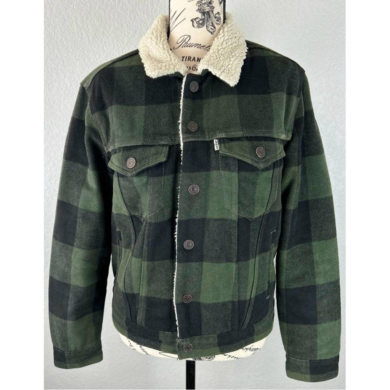 Levi's buffalo hotsell plaid jacket