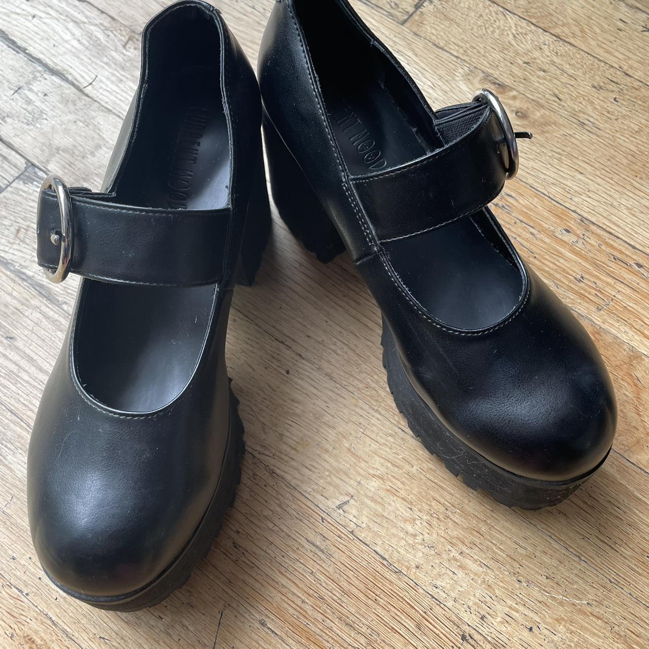 Dolls Kill Women's Black Footwear | Depop