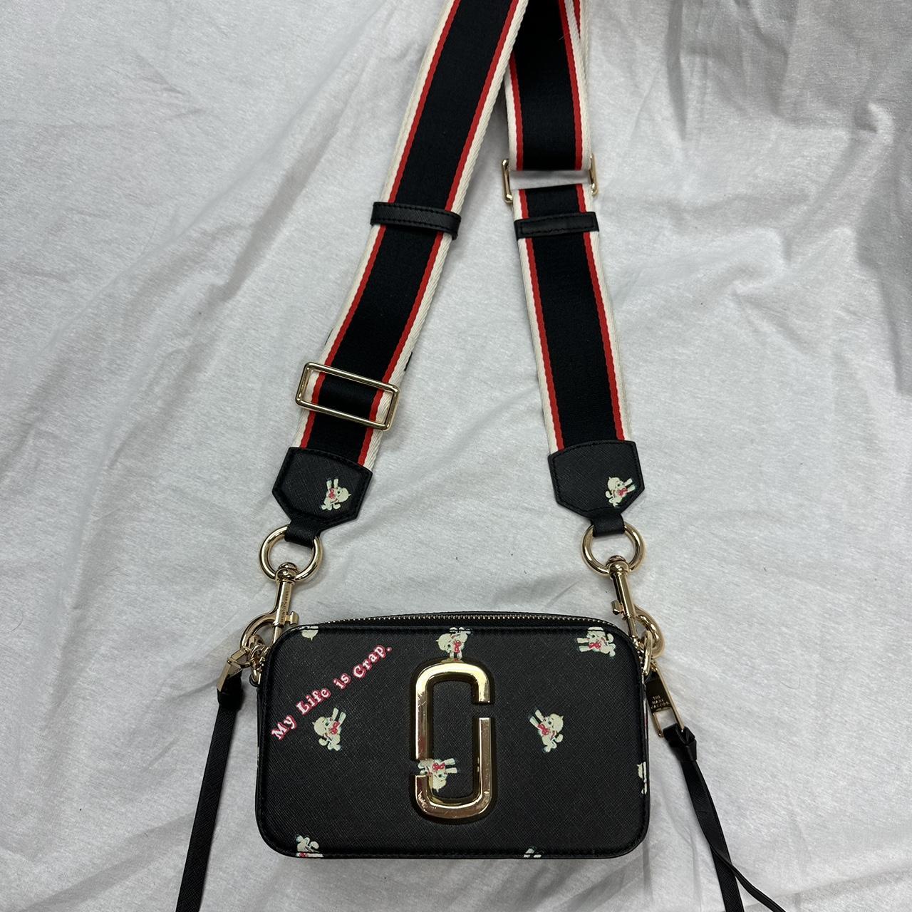 Marc Jacobs Snapshot bag in pink, red, black with a - Depop