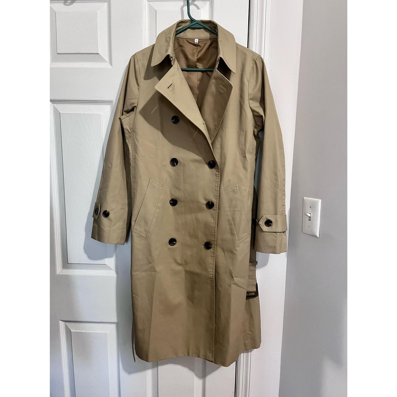 Muji 2024 trench coat