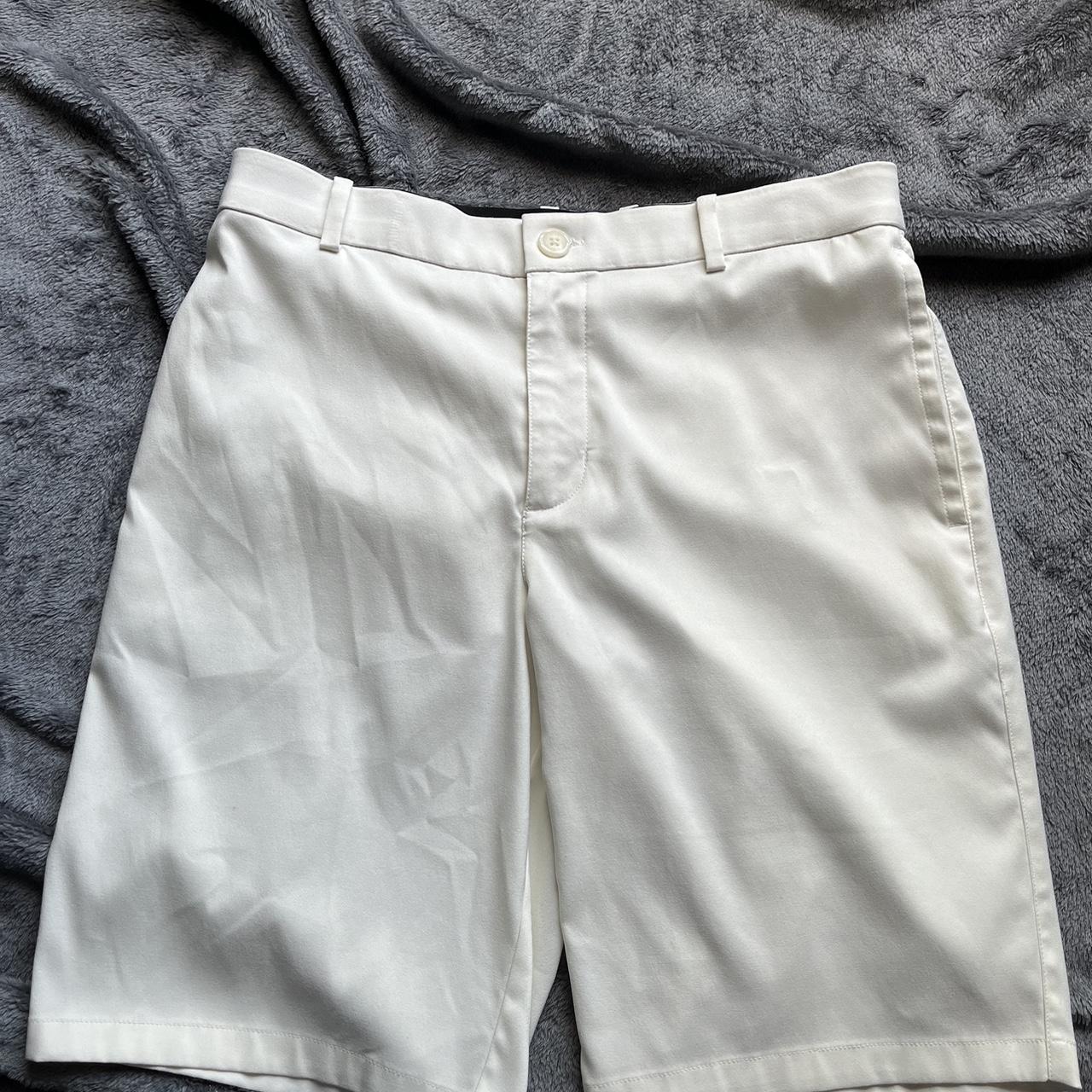 mens white nike golf shorts