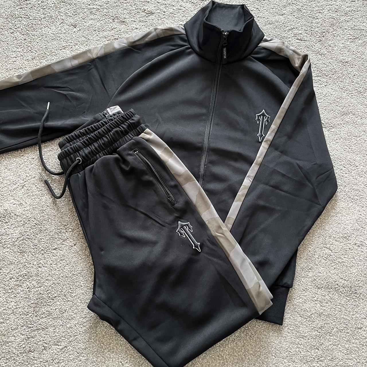 TrapstarIrongate T Zip TracksuitBlack/Olive... Depop