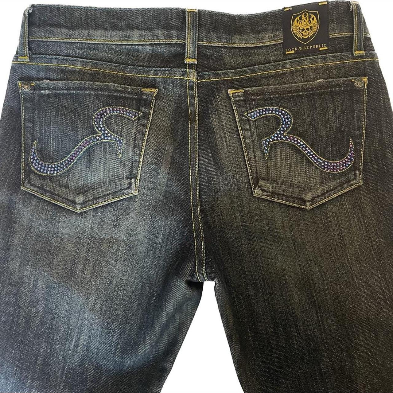 Gorgeous RARE authentic early 2000s jeans with... - Depop