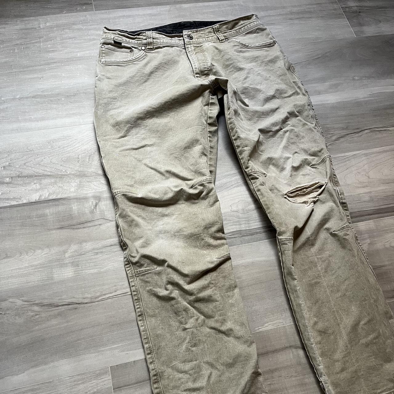 Vintage Thrashed Kuhl Hiking Pants Size: 37x32 - Depop
