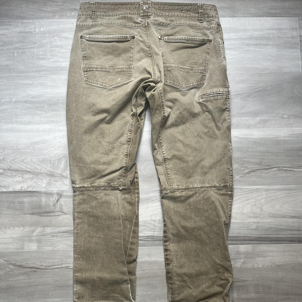 Vintage Thrashed Kuhl Hiking Pants Size: 37x32 - Depop