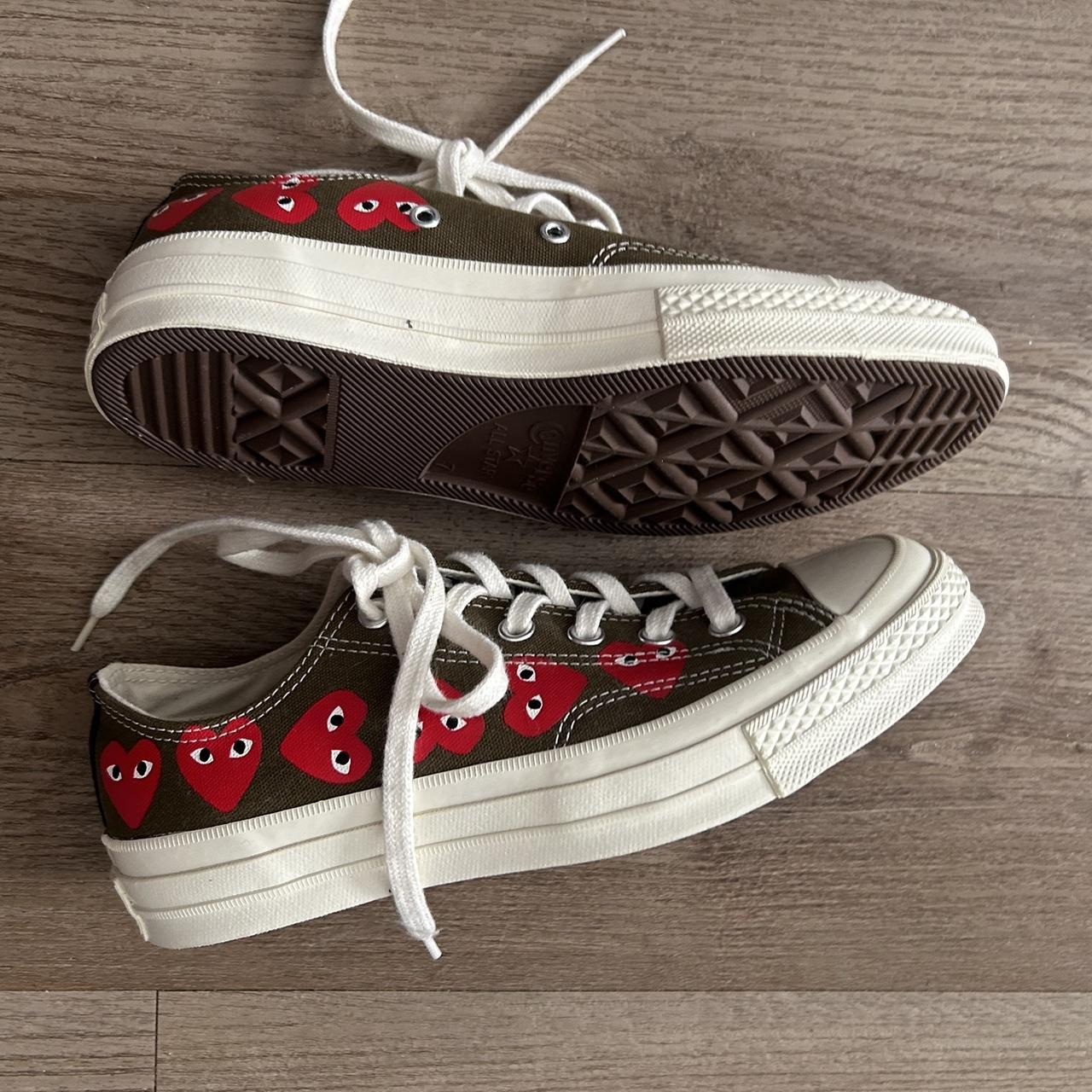 Olive cdg converse best sale