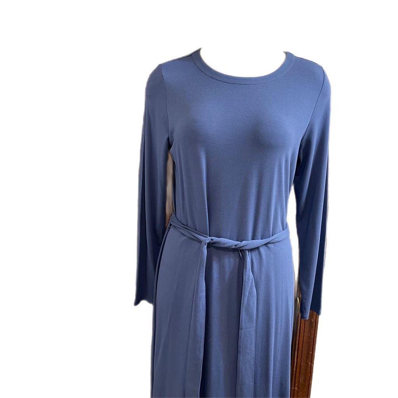 NWT J. Jill Wearever Collection Twilight Blue Dress