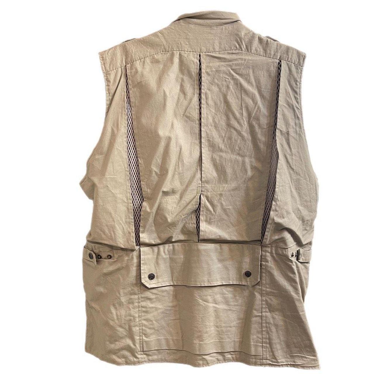 Beige Safari Vest 