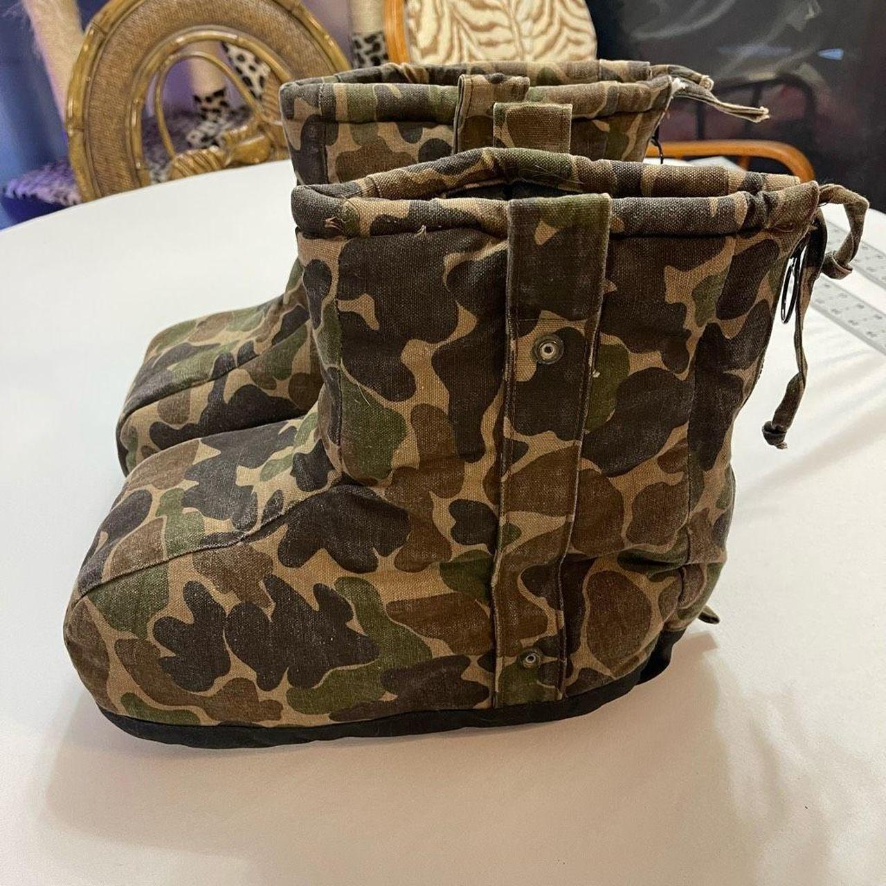 ICEBREAKER Camo Boot Covers Men's VTG Large Hunting... - Depop