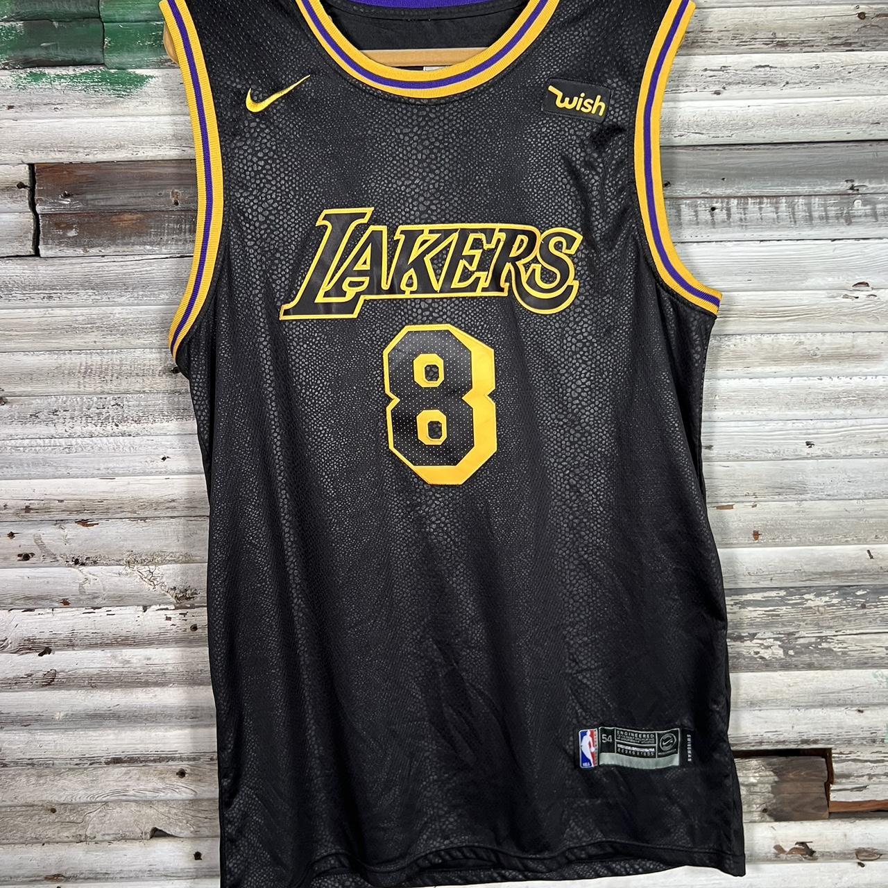 Kobe Bryant Nike Jersey Size is large Measures... - Depop