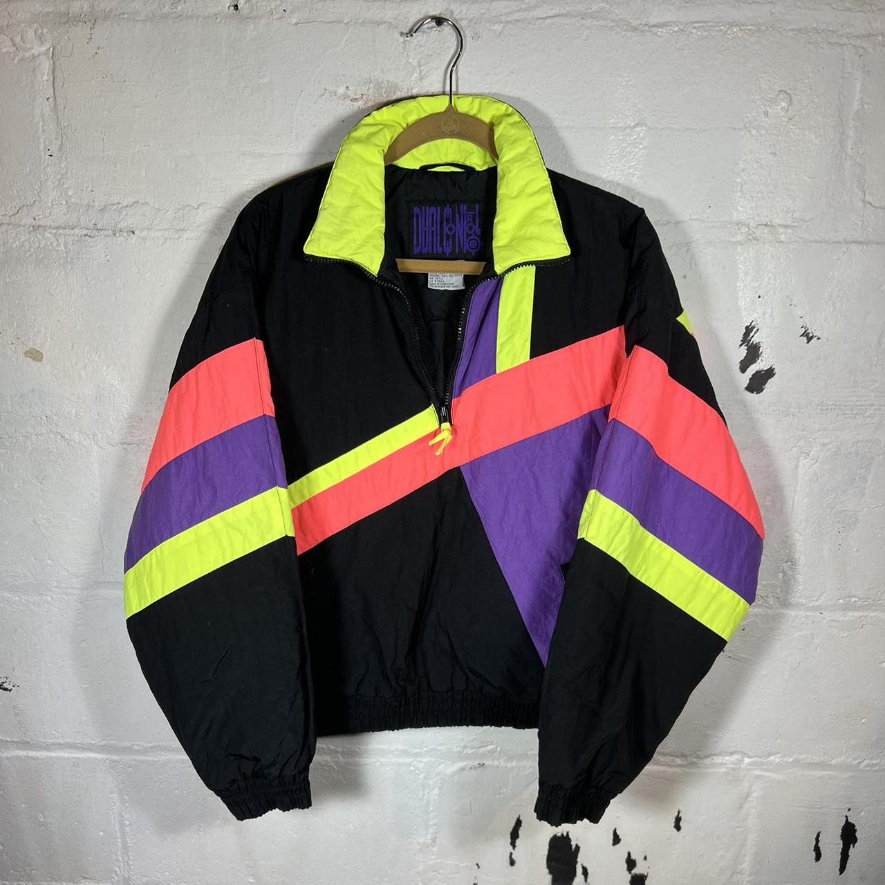 Vintage neon clearance jacket