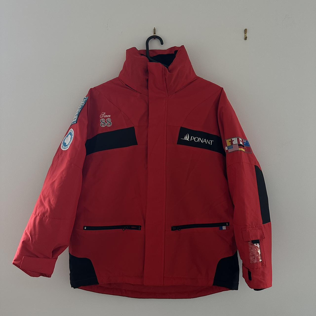 Red Ponant 88 Polar Expedition Jacket. Near new... - Depop