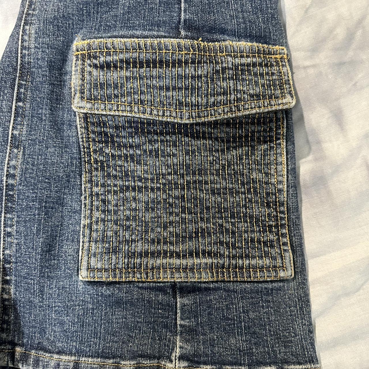 Sky brand low rise flare jeans. Pockets on bottom of... - Depop