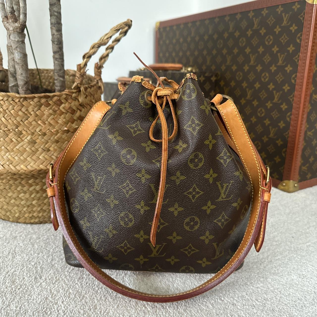 Louis Vuitton Women's Gold and Brown Bag | Depop