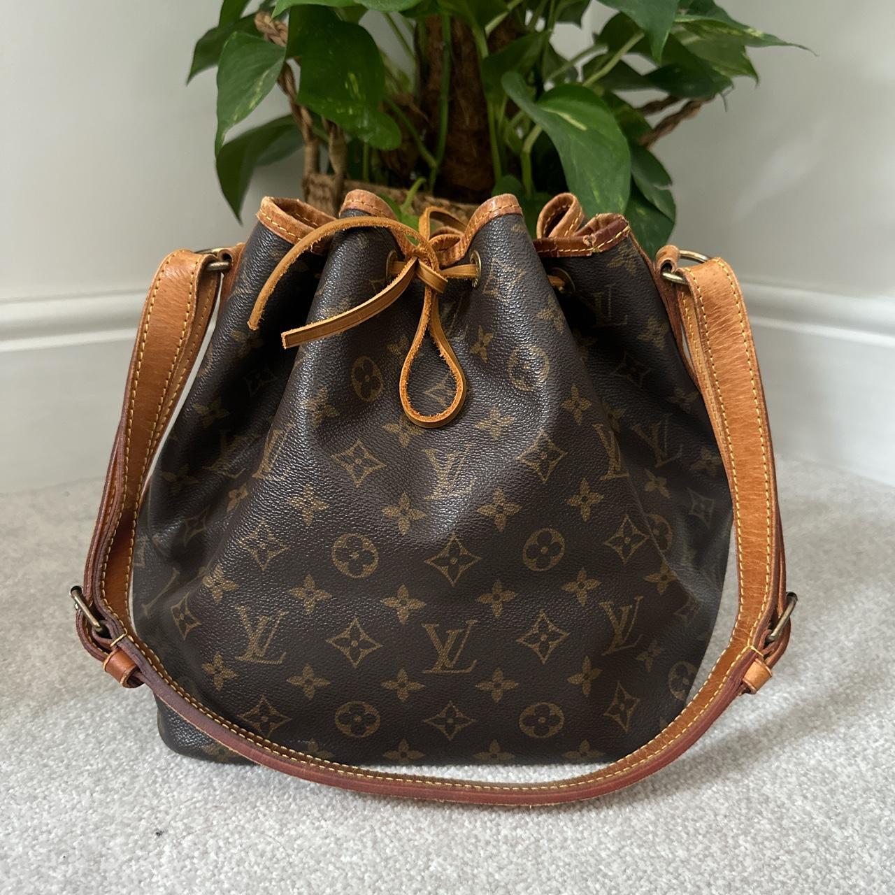 Louis Vuitton Women's Gold and Brown Bag | Depop