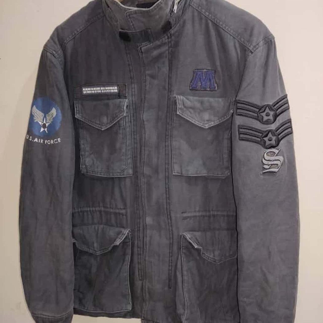 VINTAGE CODES COMBINE BASIC X U.S AIR FORCE BOMBER | Depop