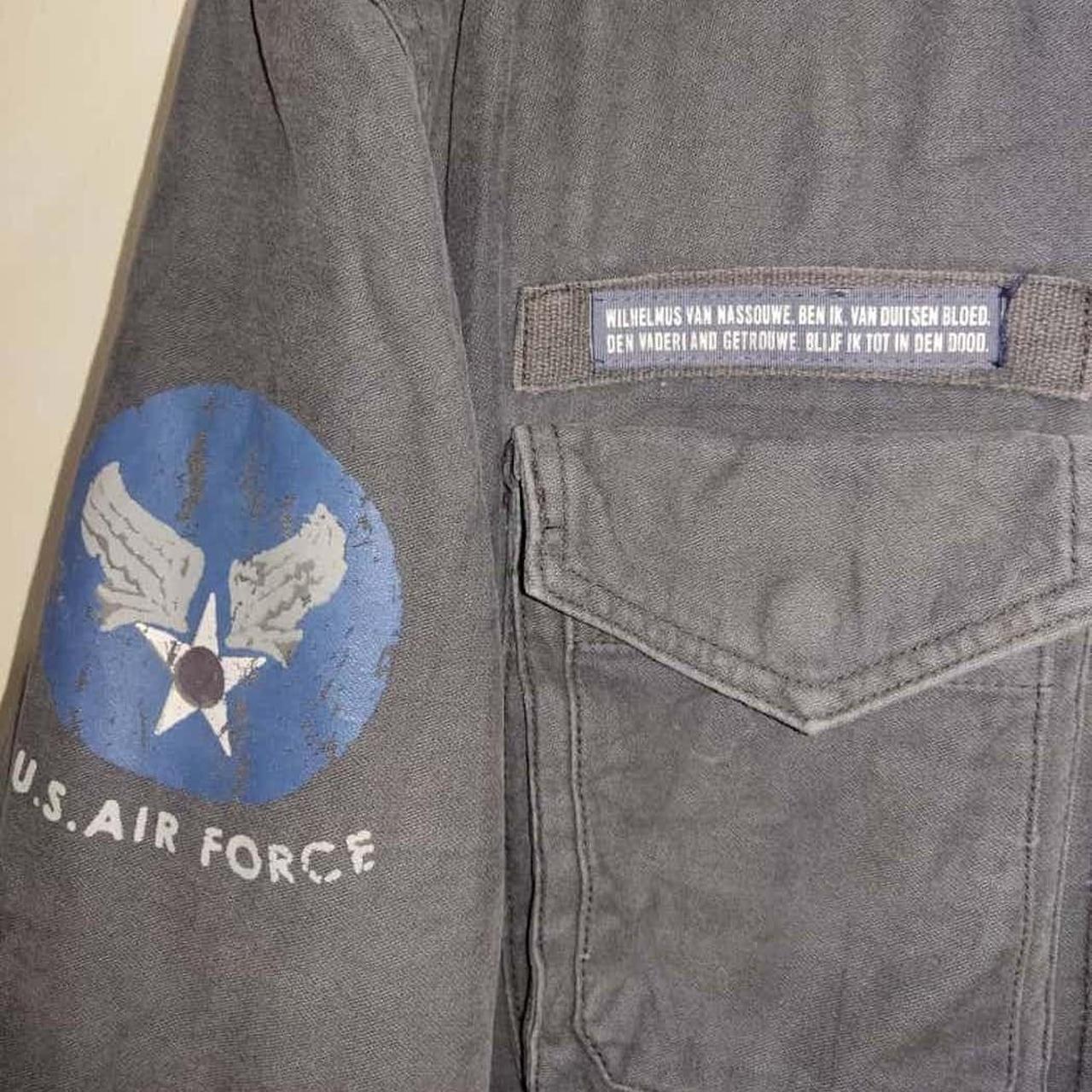 VINTAGE CODES COMBINE BASIC X U.S AIR FORCE BOMBER | Depop
