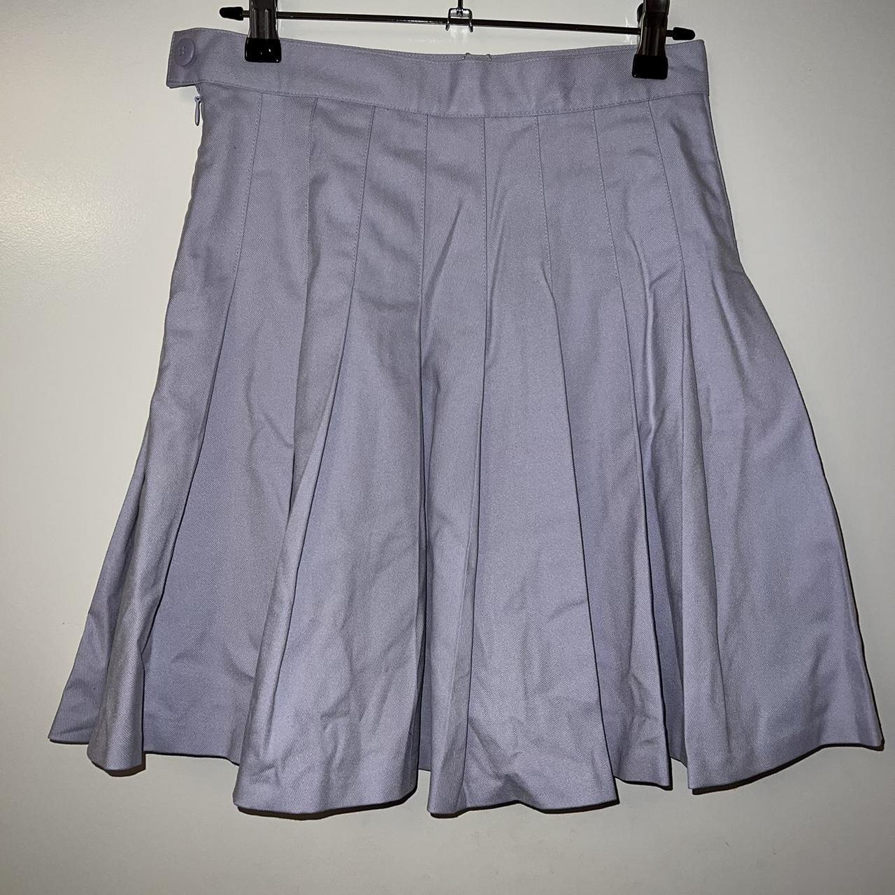 Brand Monki Bought From Asos Lilac Pleated Skirt Depop