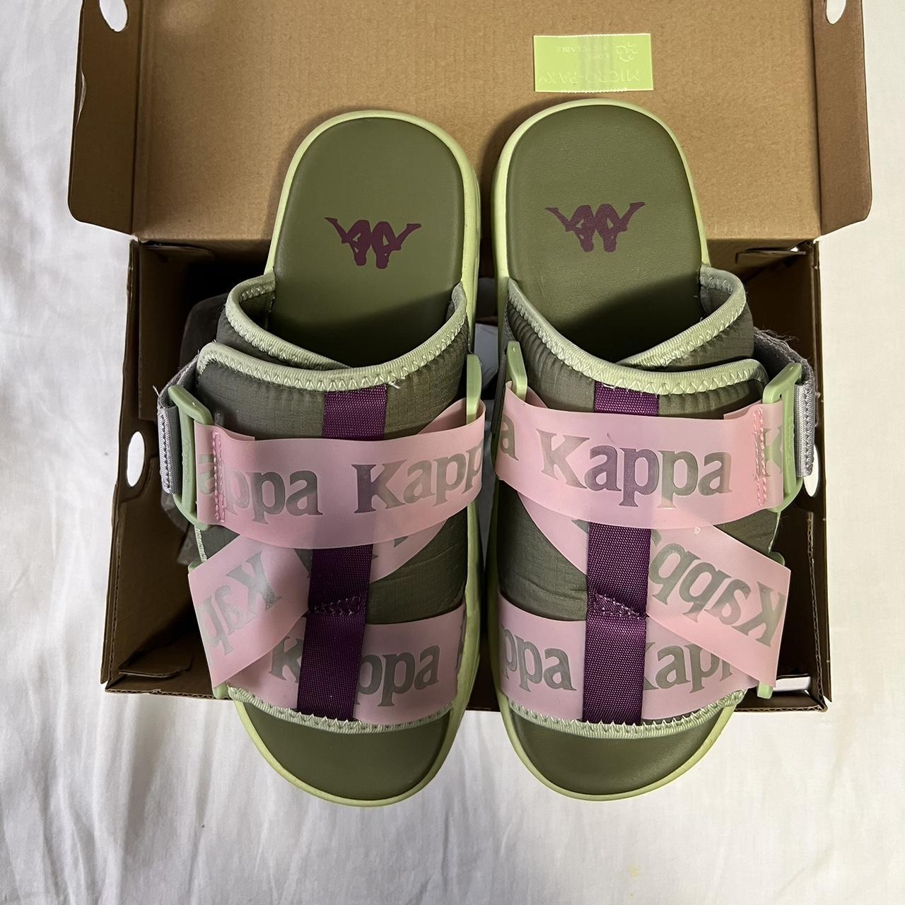 KAPPA Slides Worn only a handful of times Size:... - Depop