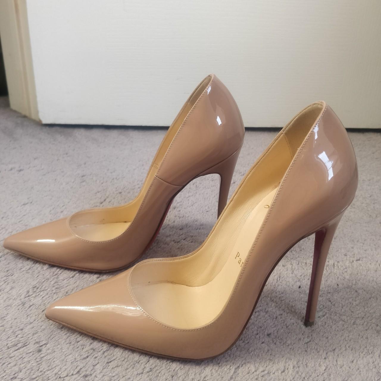 Size 5.5 Christian Louboutin heels. Brand new and - Depop