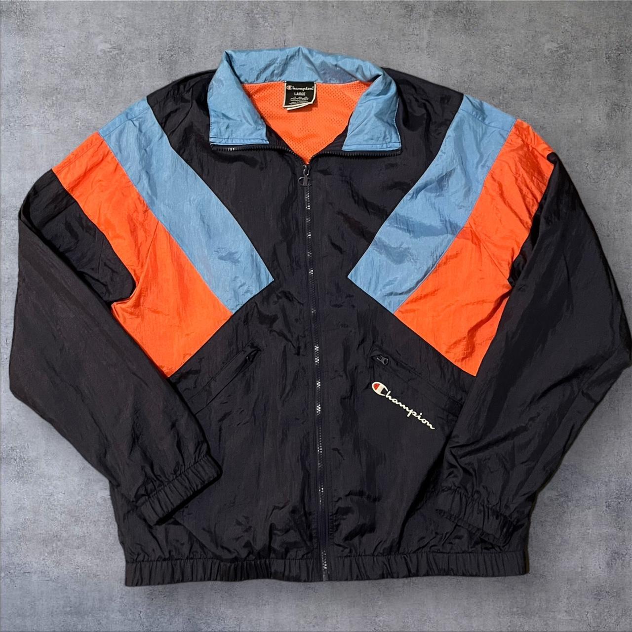 Champion windbreaker vintage hotsell