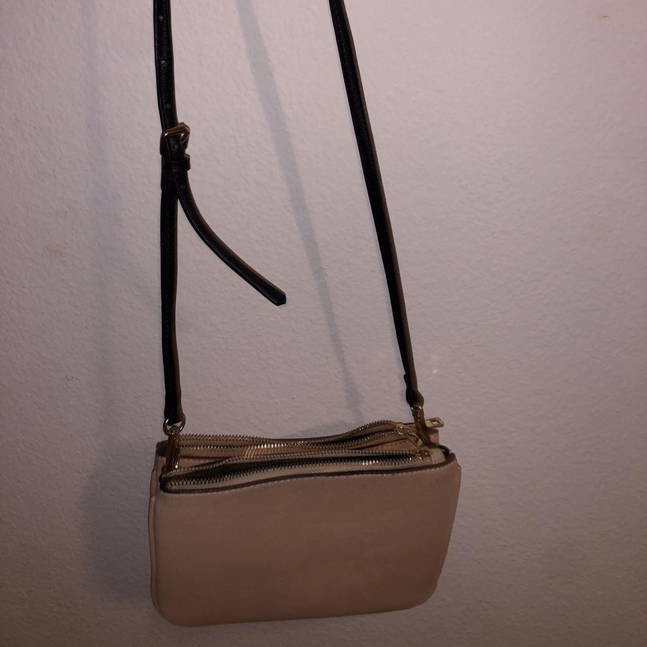 stradivarius shoulder bag size M pink Original... - Depop