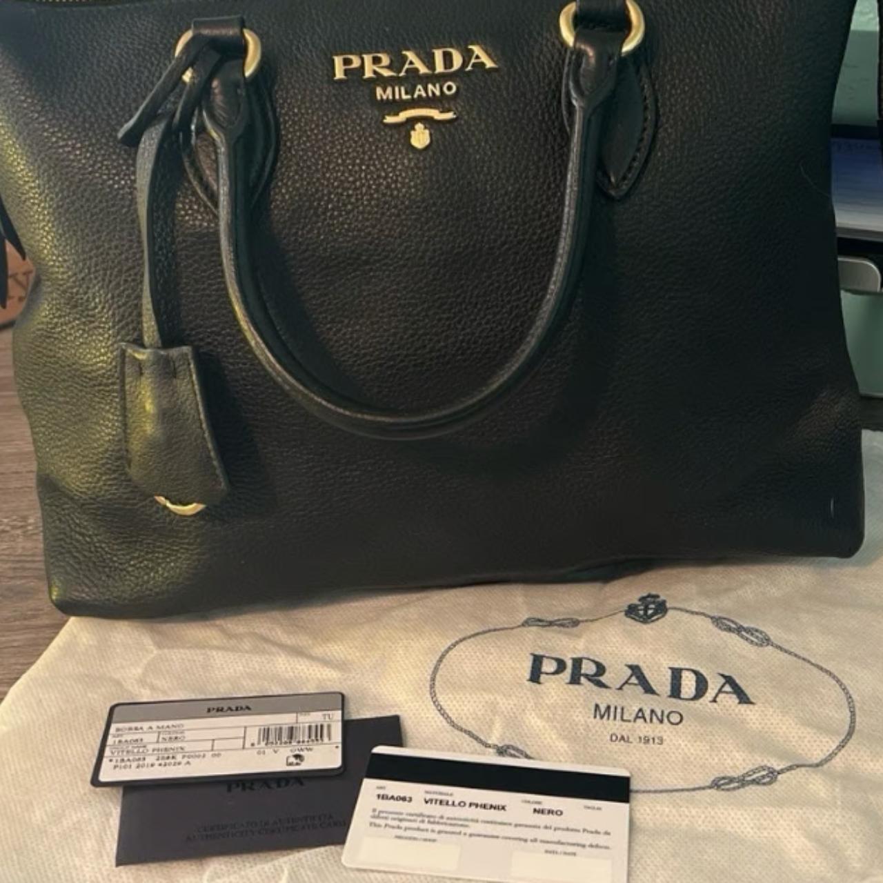 Prada Vitello Phenix bag Beautiful Prada bag. Used. Depop