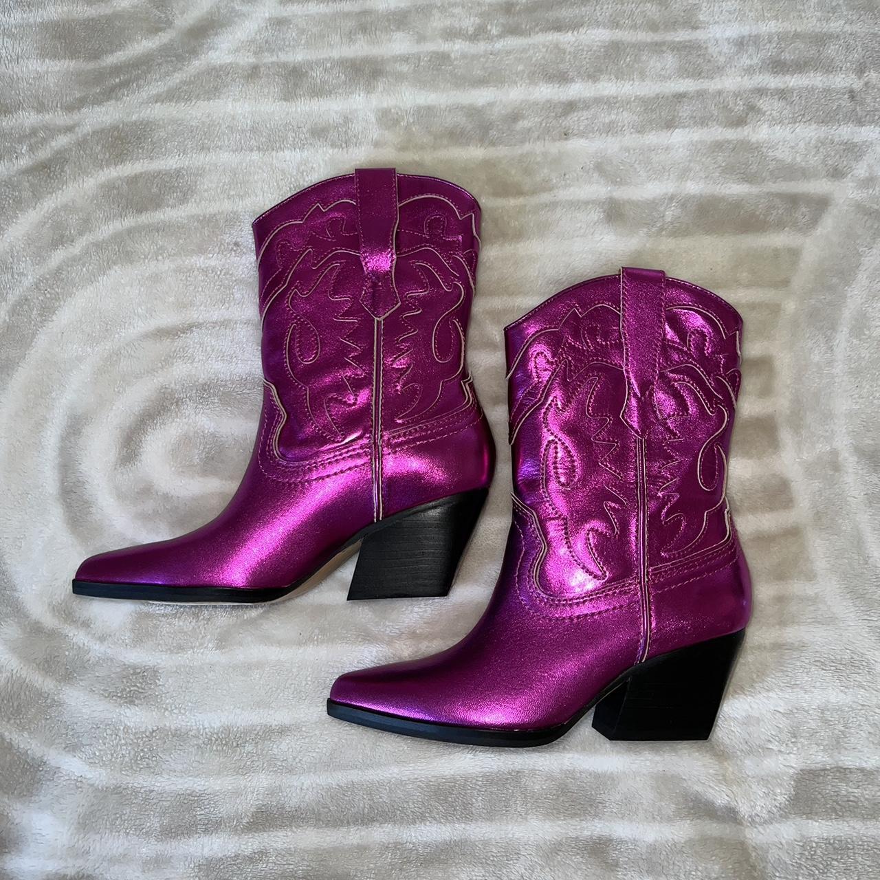 Dolce Vita Landen Boots Electric Pink Brand new,... - Depop