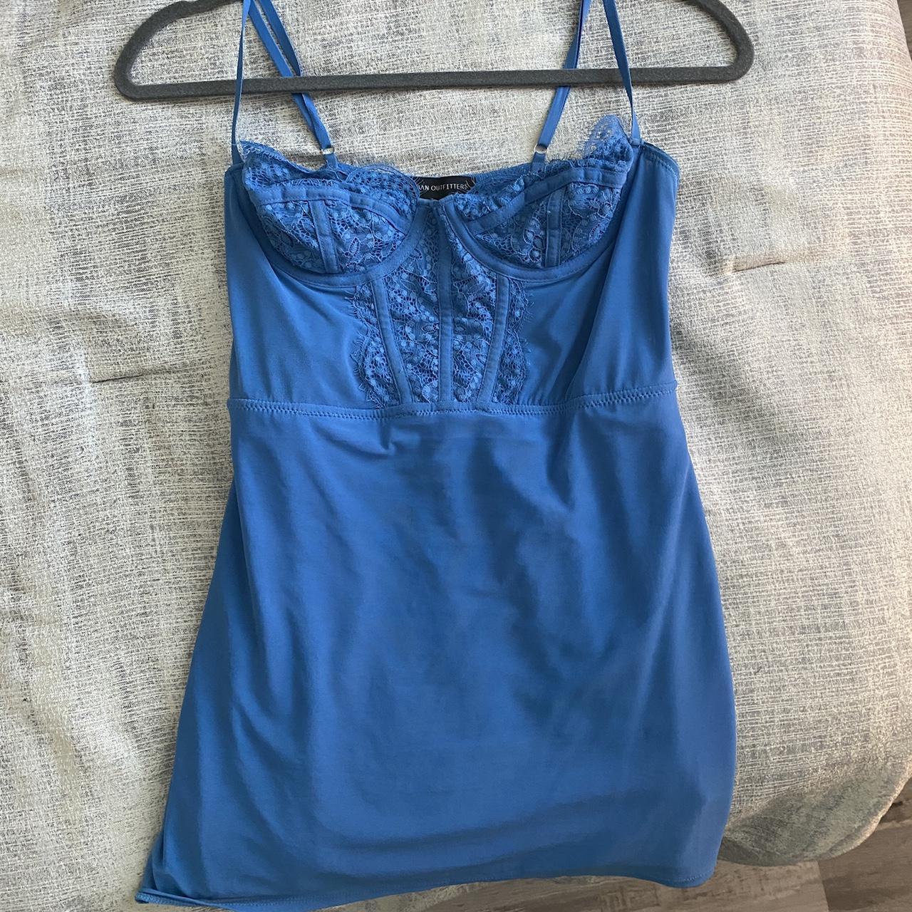 Urban Outfitters Women's Blue Dress | Depop