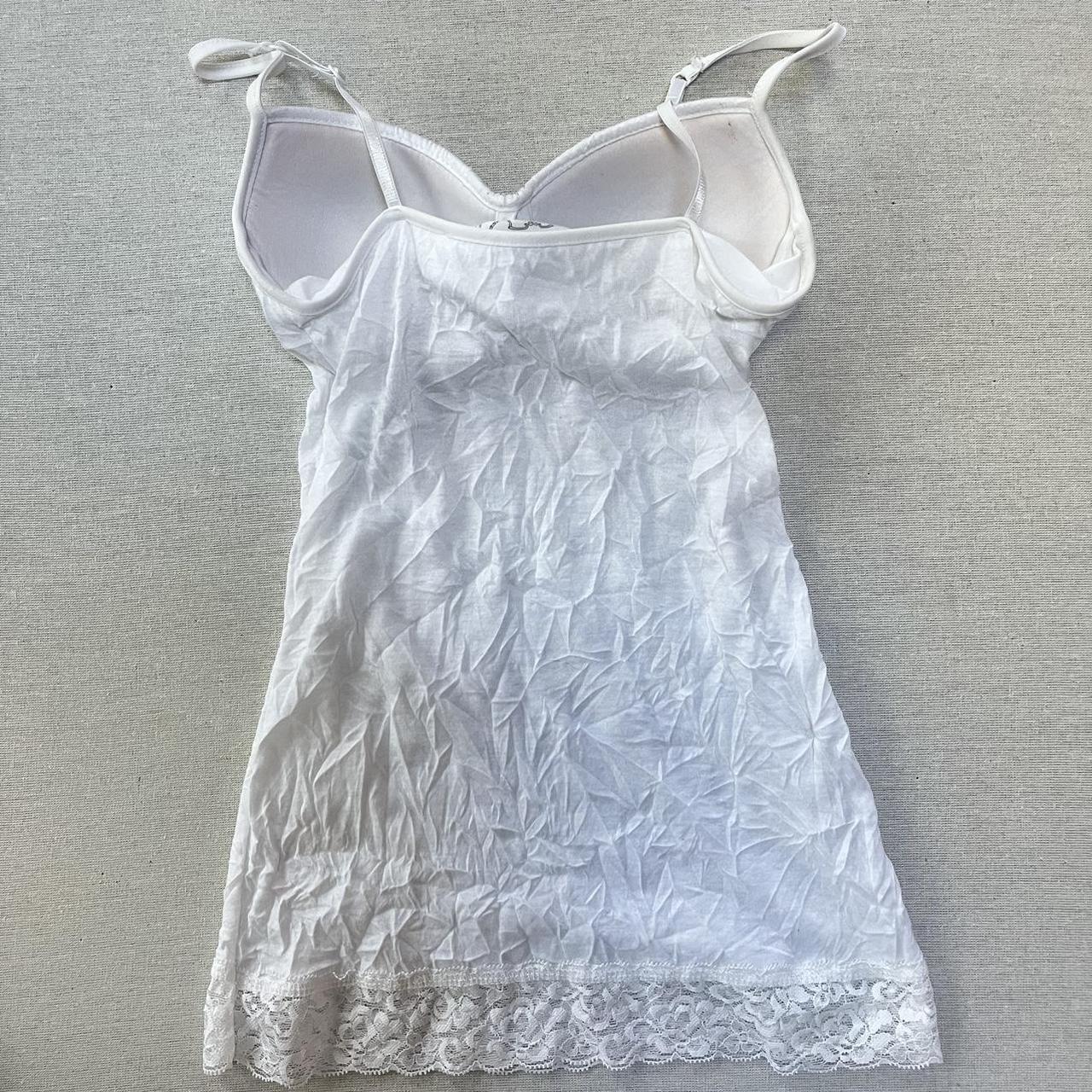 Lace cami! - best fits xs/small - built in bra - - Depop