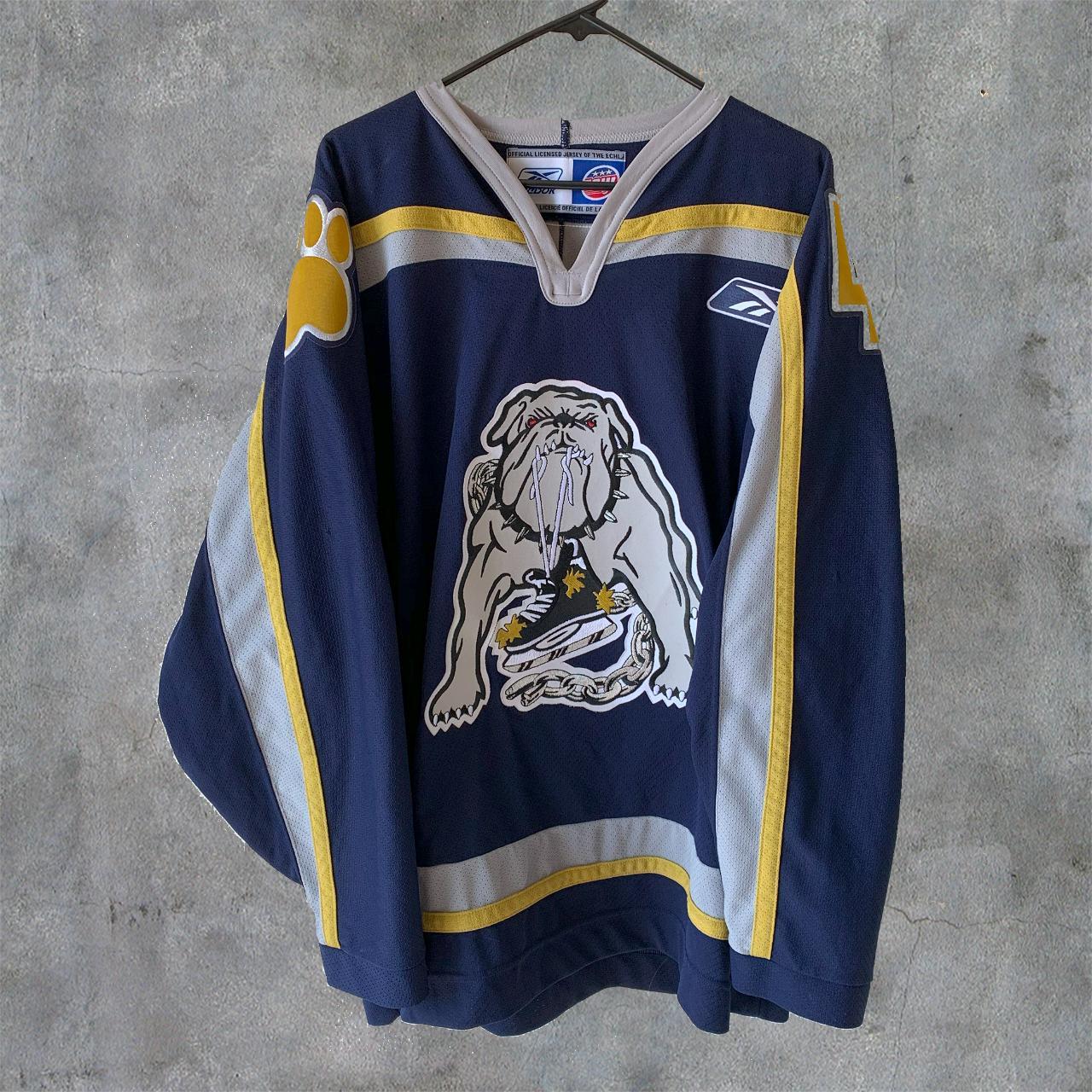 Vintage 90s Long Beach Ice Dogs Hockey Jersey - Depop