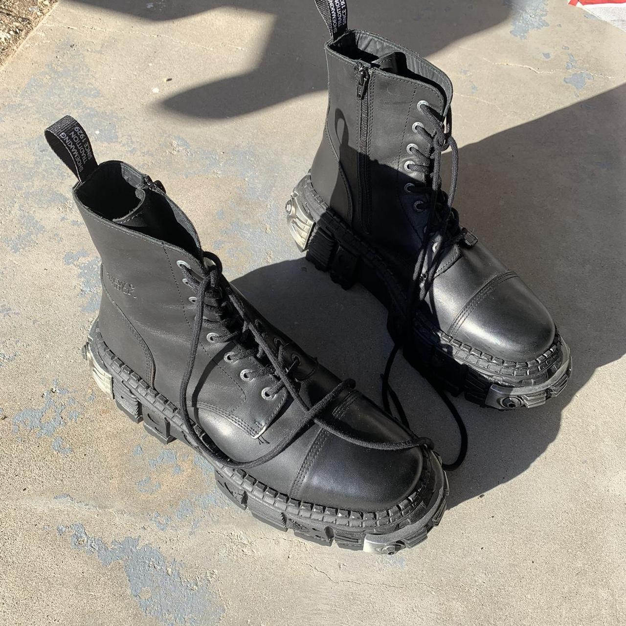 NEW ROCK new rock boots size 46 Bought from the... - Depop