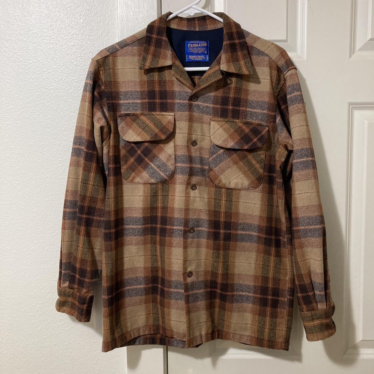 Pendleton wool board shirt. Men’s small. Excellent... - Depop