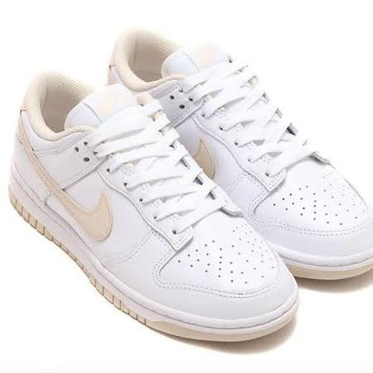 dunk low white pearl
